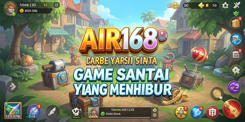 Tampilan gameplay yang memukau dari AIR168, sangat menghibur.