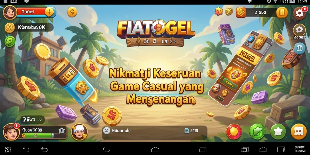 Tangkapan layar gameplay FIATOGEL yang seru dan mengasyikkan.