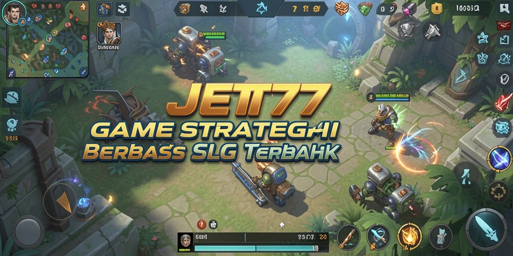 Tampilan menarik dari gameplay JET77 dengan strategi SLG yang mendalam.
