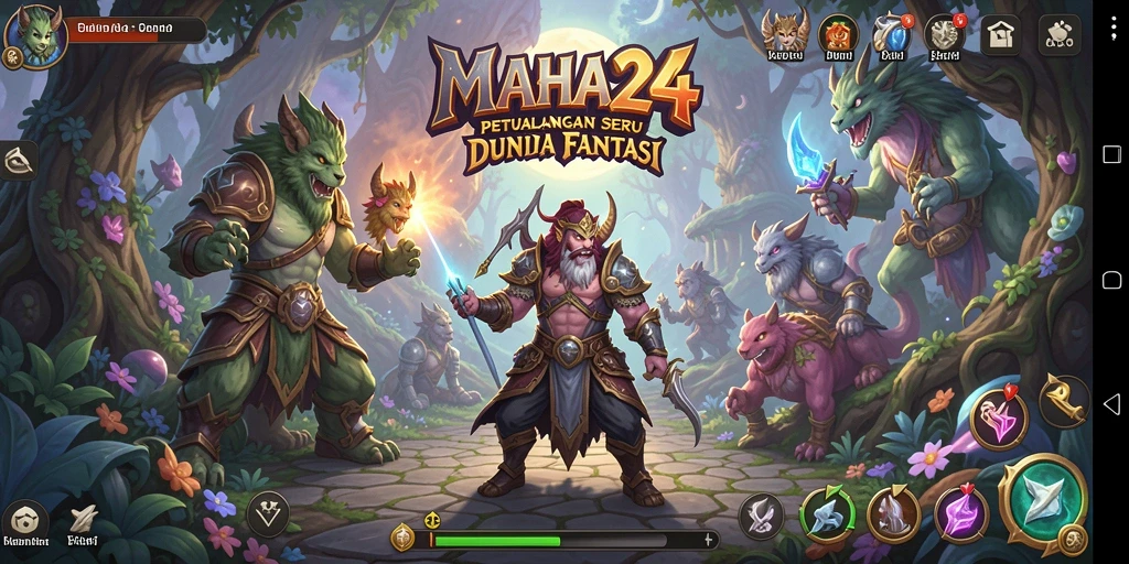 Screenshot gameplay MAHA24 yang menampilkan aksi petualangan seru.